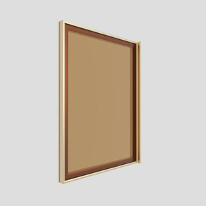 Aluminium Frame Glass Cabinet Door MR201
