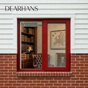 Double Glazed Soundproof Types Aluminium Profile Casement Windows