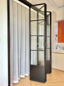 Soundproof Aluminum Glass Sliding Doors Bedroom Kitchen Hotel