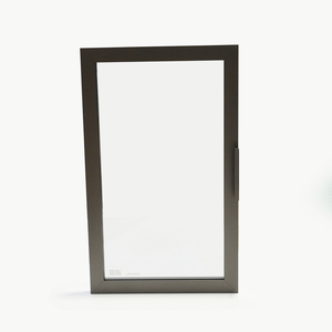 Made In Italy Air Smart 4mm Tempered Glass, Base Frame, Integrated Handle Kitchen Aluminium Glass Cabinet Door