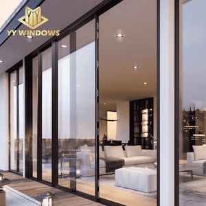 Florida Miami-Dade Approved Hurricane Impact Thermal Break Aluminium Sliding Doors