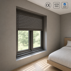Rainproof Louver Window Aluminium Adjustable Blade